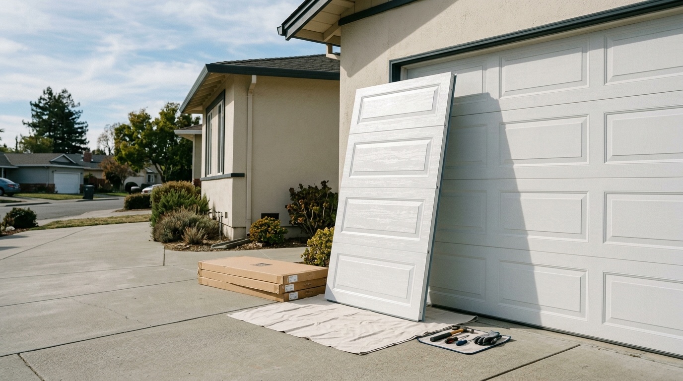 Garage Door Panel Replacement San Bruno service photo